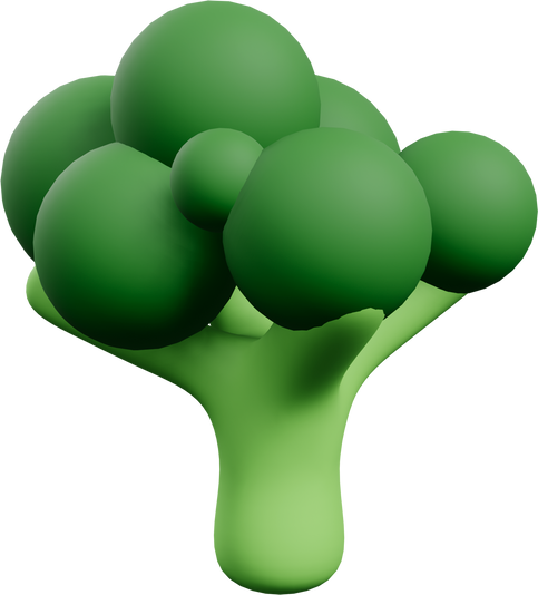 3d Broccoli